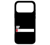 Carcasa para iPhone 17 Pro MAX HP Crítico - Diseño Divertido con Estilo Retro Gamer