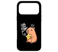 Carcasa para iPhone 17 Pro MAX Hugging The Little Stars Capibara Juego de Palabras