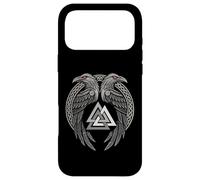 Carcasa para iPhone 17 Pro MAX Huginn & Muninn - Cuervo Vikingo - Valknut Vikingo