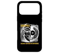 Carcasa para iPhone 17 Pro MAX Humor audiófilo Gracioso Porque Puedo Escuchar la Diferencia