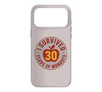 Carcasa para iPhone 17 Pro MAX Humor de Maestros Jubilados: sobreviví 30 años de Lunes