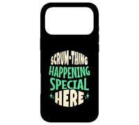 Carcasa para iPhone 17 Pro MAX Humor Frase Scrum Energía Diaria Agile Equipo