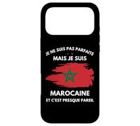 Carcasa para iPhone 17 Pro MAX Humor Maroc je ne Suis Pas Parfaite Mais je Suis Marocaine