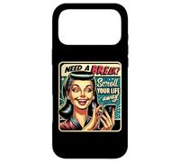Carcasa para iPhone 17 Pro MAX Humor Retro Arte Pop Divertido Vintage
