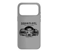 Carcasa para iPhone 17 Pro MAX Humor Retro de Fitness Axolotl Gym Lover