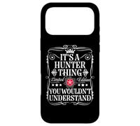 Carcasa para iPhone 17 Pro MAX Hunter Nombre Es Una Cosa De Cazador Que No Entendería