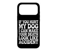 Carcasa para iPhone 17 Pro MAX Hurt My Dog, Death Looks Like Accident