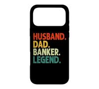 Carcasa para iPhone 17 Pro MAX Husband Dad Banker Legend Vintage Funny Banker Día del Padre