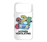 Carcasa para iPhone 17 Pro MAX Hyphen-ventilating Funny Punctuation Pun
