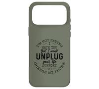 Carcasa para iPhone 17 Pro MAX I Am Not Saying I Hate You Funny Sarcastic Mad Quote Saying