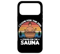 Carcasa para iPhone 17 Pro MAX I Came FOR The Zen Stayed FOR The Sauna