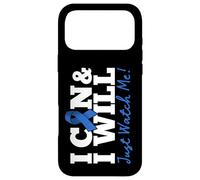 Carcasa para iPhone 17 Pro MAX I Can & I Will Beat Colon Cancer Warrior Just Watch Me