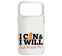Carcasa para iPhone 17 Pro MAX I Can & I Will Beat Leukemia Cancer Warrior Just Watch Me