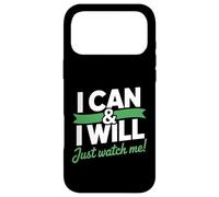 Carcasa para iPhone 17 Pro MAX I Can & I Will Beat Linfoma Cancer Warrior Just Watch Me