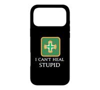 Carcasa para iPhone 17 Pro MAX I Can't Heal Stupid - Curanderos Divertido MMORPG Juegos de fantasía