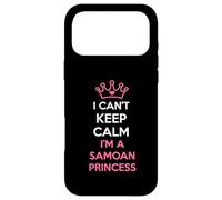 Carcasa para iPhone 17 Pro MAX i Can't Keep Calm I'm a Samoan Princess Cute
