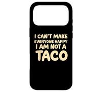 Carcasa para iPhone 17 Pro MAX I Cant Make Everyone Happy Im Not A Taco Funny Foodie Tees