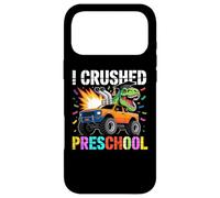 Carcasa para iPhone 17 Pro MAX I Crushed Preschool T Rex Truck Grad Graduation Boys Kids
