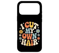 Carcasa para iPhone 17 Pro MAX I Cut My Own Hair Estilo de Peluquero Peluquero -