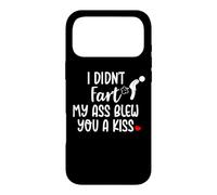 Carcasa para iPhone 17 Pro MAX I Didn'T Fart My Ass Blew You a Kiss Funny Fart Joke for Dad