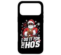 Carcasa para iPhone 17 Pro MAX I Do It For The HOS Afro American Afro Santa Christmas
