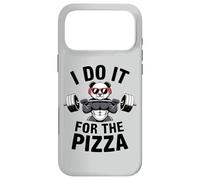 Carcasa para iPhone 17 Pro MAX I Do It For The Pizza Barbell Bodybuilders Bodybuilding Gym