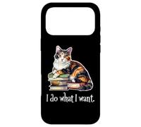 Carcasa para iPhone 17 Pro MAX I Do What I Want Calico Cat Lover