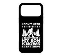 Carcasa para iPhone 17 Pro MAX I Don't Need The Internet My Son Knows Everything