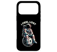 Carcasa para iPhone 17 Pro MAX I Feel Lost Astronauta Sentado en la Luna Retro Espacial