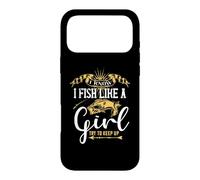 Carcasa para iPhone 17 Pro MAX I Fish Like A Girl Try To Keep Up Fishing Outdoor Fisher