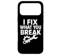Carcasa para iPhone 17 Pro MAX I Fix What You Break - Cita Divertida de mecánico