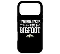 Carcasa para iPhone 17 Pro MAX I Found Jesus Still Looking for Bigfoot Funny Christian