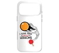Carcasa para iPhone 17 Pro MAX I Give Free Smash Lessons Funny Table Tennis Player Love