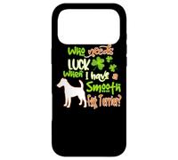 Carcasa para iPhone 17 Pro MAX I Have A Smooth Fox Terrier Dog Lucky Funny St Patricks Day