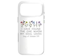Carcasa para iPhone 17 Pro MAX I Have Found The One Whom My Soul Loves Song of Solomon 3:4