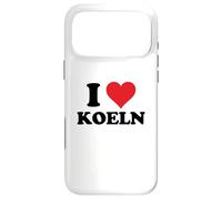 Carcasa para iPhone 17 Pro MAX I Heart Koeln Germany Love German Souvenir Item