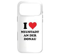 Carcasa para iPhone 17 Pro MAX I Heart Neustadt an Der Donau Germany Love German Souvenir I