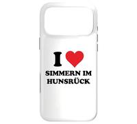 Carcasa para iPhone 17 Pro MAX I Heart Simmern im Hunsrück Germany Love German Souvenir ITE