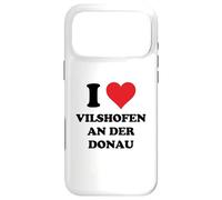 Carcasa para iPhone 17 Pro MAX I Heart Vilshofen an Der Donau Germany Love German Souvenir