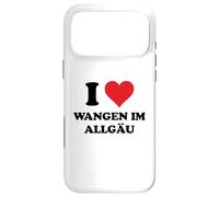 Carcasa para iPhone 17 Pro MAX I Heart Wangen im Allgäu Germany Love German Souvenir Item