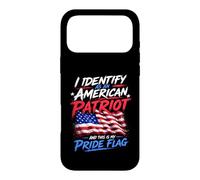 Carcasa para iPhone 17 Pro MAX I Identify As An American Patriot and This Is My Pride Flag