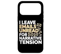 Carcasa para iPhone 17 Pro MAX I Leave Emails UNREAD FOR NARRARTIVE Tension