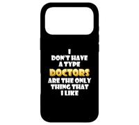 Carcasa para iPhone 17 Pro MAX I Like Doctors Funny Costume Cute Nurses Hospital Staff Dr