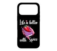 Carcasa para iPhone 17 Pro MAX I Like My Books Spicy Romance Book Life is Better with Spice