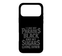 Carcasa para iPhone 17 Pro MAX I Like My Parades Black and My Sugars Going Down EMO Goth