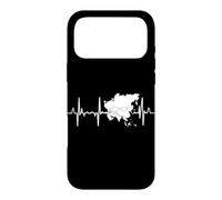 Carcasa para iPhone 17 Pro MAX I Love Asia Heartbeat Asianophile Heart Line