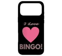 Carcasa para iPhone 17 Pro MAX I Love Bingo! Funny Old Lady Costume Men & Women Bingo