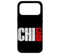 Carcasa para iPhone 17 Pro MAX I Love Chicago, Chicago Map Graphic Design tee, Chicago City