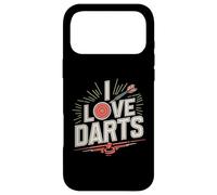 Carcasa para iPhone 17 Pro MAX I Love Darts Target Arrow Juego Divertido