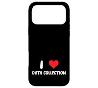 Carcasa para iPhone 17 Pro MAX I Love Data Collection - Análisis de encuestas de Hojas de cálculo del corazón